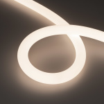 Светодиодная лента герметичная MOONLIGHT-TOP-A336-D25mm 48V Day4000 360deg (12.5 W/m, IP65, 2835, 20m, wire x1) (Arlight, Вывод кабеля прямой)