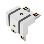 Коннектор угловой MAG-VIBE-CON-L90-INT-POWER (WH, внутренний) (Arlight, IP20 Металл, 5 лет)