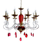 Подвесные люстры Divinare SIMONA 5125/10 LM-8