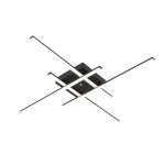 Потолочные люстры ARTE LAMP ALFIRK A2015PL-90BK