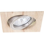 Точечный встраиваемый светильник Arte Lamp WOOD A2208PL-3BR