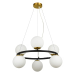 Подвесные люстры ARTE LAMP ALCOR A2224SP-6BK