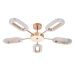 Люстры потолочные ARTE LAMP OVALE A2489PL-5GO