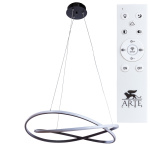 Подвесные люстры ARTE LAMP SWING A2522SP-2BK