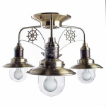 Потолочные люстры ARTE LAMP SAILOR A4524PL-3AB