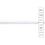 Магнитные трековые светильники ARTE LAMP LINEA A4675PL-1WH