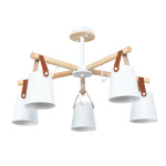 Потолочные люстры ARTE LAMP THOMAS A7032PL-5WH