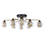 Потолочные люстры ARTE LAMP MANCHESTER A7045PL-8BK