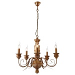 Подвесная люстра Arte Lamp DORATURA A9075LM-5GA