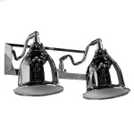 Споты с двумя плафонами ARTE LAMP CAMPANA A9557AP-2CC